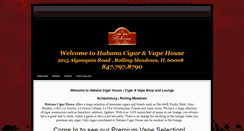 Desktop Screenshot of habanacigarhouse.com